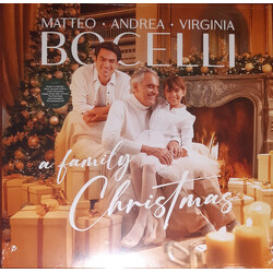 Matteo Bocelli / Andrea Bocelli / Virginia Bocelli A Family Christmas Vinyl LP USED