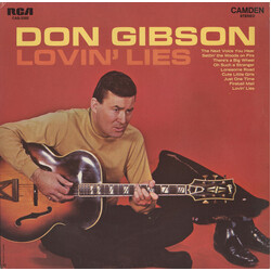 Don Gibson Lovin' Lies Vinyl LP USED