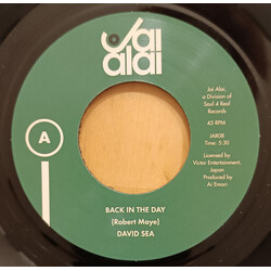 David Sea Back In The Day / Back In Love Again USED VINYL 7INCH 45 RPM