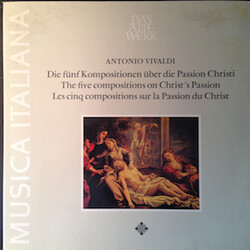 Antonio Vivaldi The Five Compositions On Christ's Passion Vinyl LP USED