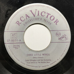 Duke Ellington And His Orchestra Three Little Words / Ring Dem Bells USED VINYL 7INCH 45 RPM SINGLE