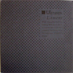 Ultravox Lament Vinyl LP USED