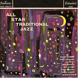 The Midnight Jazzmen All-Star Traditional Jazz USED VINYL 7INCH 45 RPM EP MONO