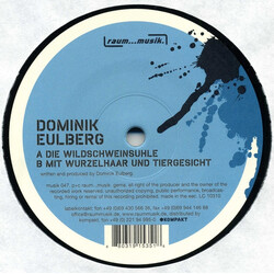 Dominik Eulberg Die Wildschweinsuhle USED VINYL 12INCH 33 S RPM