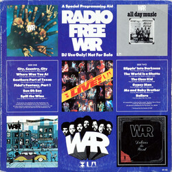 War Radio Free War Vinyl LP USED