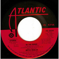 Bette Midler In The Mood USED VINYL 7INCH 45 RPM SINGLE