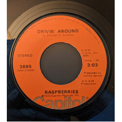 Raspberries Drivin' Around USED VINYL 7INCH 45 RPM SINGLE STEREO