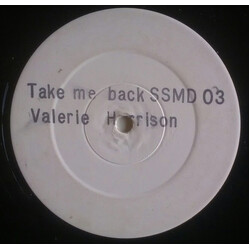 Valerie Harrison Take Me Back USED VINYL 12INCH WHITE LABEL