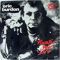 Eric Burdon Run For Your Life USED VINYL 12INCH 33 S RPM SINGLE