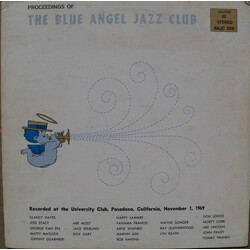 The Blue Angel Jazz Club Jazz At Pasadena '69 Volume Two Vinyl LP USED