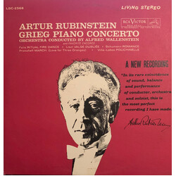 Arthur Rubinstein / Alfred Wallenstein / Edvard Grieg / Manuel De Falla / Franz Liszt / Robert Schumann / Sergei Prokofiev / Heitor Villa-Lobos Grieg 