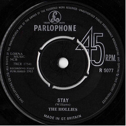 The Hollies Stay USED VINYL 7INCH 45 RPM SINGLE
