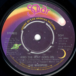 The Whispers And The Beat Goes On USED VINYL 7INCH 45 RPM