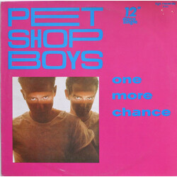 Pet Shop Boys One More Chance USED VINYL 12INCH MAXI-SINGLE 45 RPM