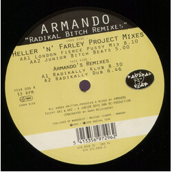 Armando Radikal Bitch Remixes USED VINYL 12INCH 33 S RPM