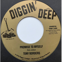 Tony Borders / Bill Brandon Promise To Myself / Rainbow Road Vinyl 7" USED