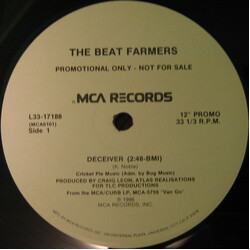 The Beat Farmers Deceiver USED VINYL 12INCH PROMO SINGLE