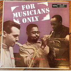 Stan Getz / Dizzy Gillespie / Sonny Stitt For Musicians Only Vinyl LP USED