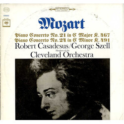 Wolfgang Amadeus Mozart / Robert Casadesus / George Szell / The Cleveland Orchestra Piano Concerto No. 21 In C Major K.467 / Piano Concerto No. 24 In 