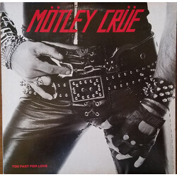 Mötley Crüe Too Fast For Love Vinyl LP USED