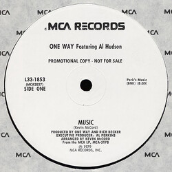 One Way / Al Hudson Music USED VINYL 12INCH 33 S RPM PROMO
