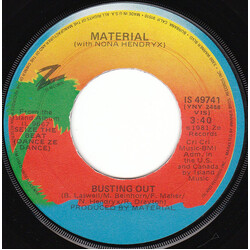 Material / Nona Hendryx Busting Out USED VINYL 7INCH 45 RPM