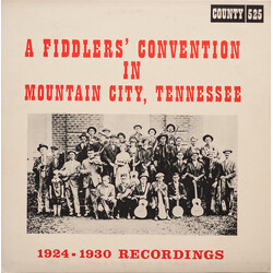 Various A Fiddlers' Convention In Mountain City, Tennessee (1924-1930 Recordings) Vinyl LP USED
