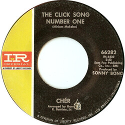 Cher The Click Song Number One / But I Can't Love You More USED VINYL 7INCH SINGLE 45 RPM