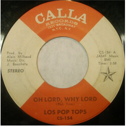 The Pop Tops Oh Lord, Why Lord / The Voice Of A Dying Man USED VINYL 7INCH 45 RPM SINGLE STEREO