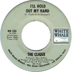 The Clique (6) I'll Hold Out My Hand / Soul Mates USED VINYL 7INCH 45 RPM SINGLE STEREO