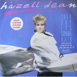 Hazell Dean They Say It's Gonna Rain (Indian Summer Mix) USED VINYL 12INCH SINGLE 45 RPM