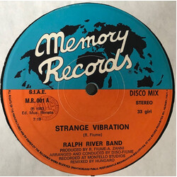 Ralph River Band Strange Vibration VINYL 12" USED