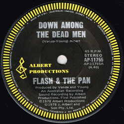 Flash & The Pan Down Among The Dead Men USED VINYL 7INCH 45 RPM SINGLE