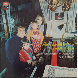 Mia Farrow / London Symphony Orchestra / André Previn Peter And The Wolf / Young Person's Guide Vinyl LP USED