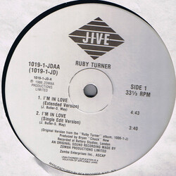 Ruby Turner I'm In Love VINYL 12" USED