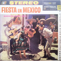 Mariachi Miguel Diaz Fiesta En Mexico Vinyl LP USED