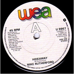 Mike Rutherford Hideaway Vinyl 7" USED