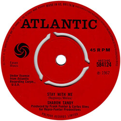 Sharon Tandy Stay With Me VINYL 7" USED