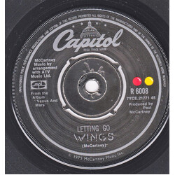 Wings (2) Letting Go VINYL 7" USED
