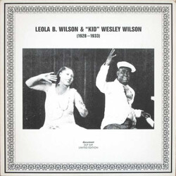 Leola B. Wilson / Wesley Wilson (1928-1933) Vinyl LP USED