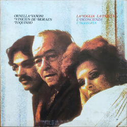 Ornella Vanoni / Vinicius De Moraes / Toquinho La Voglia La Pazzia L'Incoscienza L'Allegria Vinyl LP USED