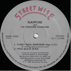 Nairobi / Awesome Foursome / Nairobi Funky Soul Makossa USED VINYL 12INCH 33 S RPM