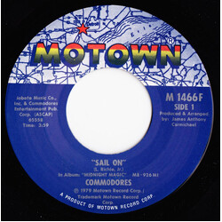 Commodores Sail On USED VINYL 7INCH 45 RPM