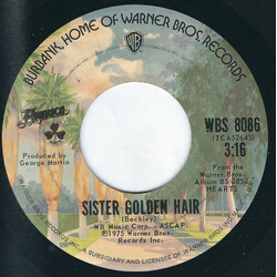 America (2) Sister Golden Hair USED VINYL 7INCH 45 RPM SINGLE