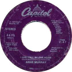 Anne Murray I Just Fall In Love Again USED VINYL 7INCH 45 RPM SINGLE