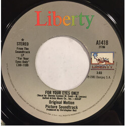 Sheena Easton For Your Eyes Only USED VINYL 7INCH 45 RPM SINGLE STEREO