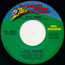 Cliff Richard Devil Woman USED VINYL 7INCH SINGLE 45 RPM