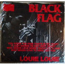 Black Flag Louie Louie USED VINYL 7INCH SINGLE 45 RPM REISSUE