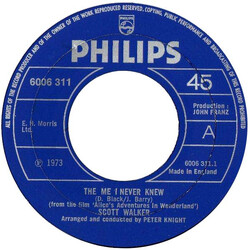 Scott Walker The Me I Never Knew USED VINYL 7INCH 45 RPM SINGLE