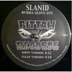 Slanid Rubba Glove Luv USED VINYL 12INCH 33 S RPM
